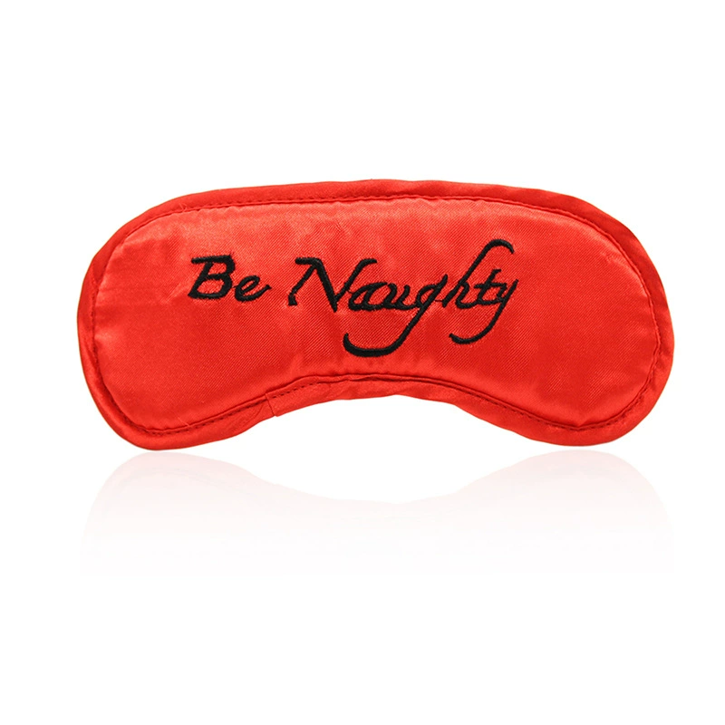 Glossy sleep mask for adults, wholesale, on elastic band