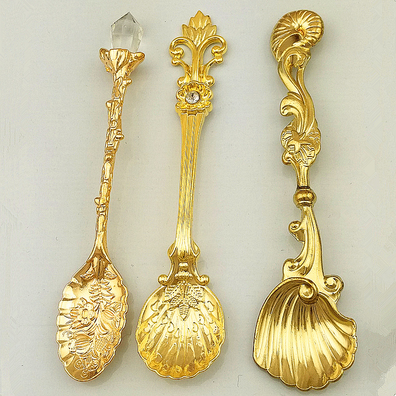 复古3件套装金色