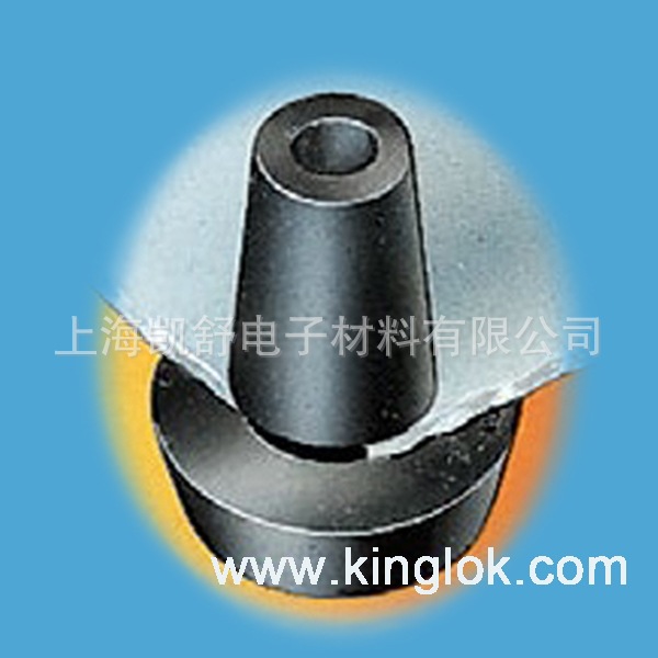 嵌入式 橡胶缓冲垫  橡胶减震器 橡胶支座推入式黑色橡胶脚垫