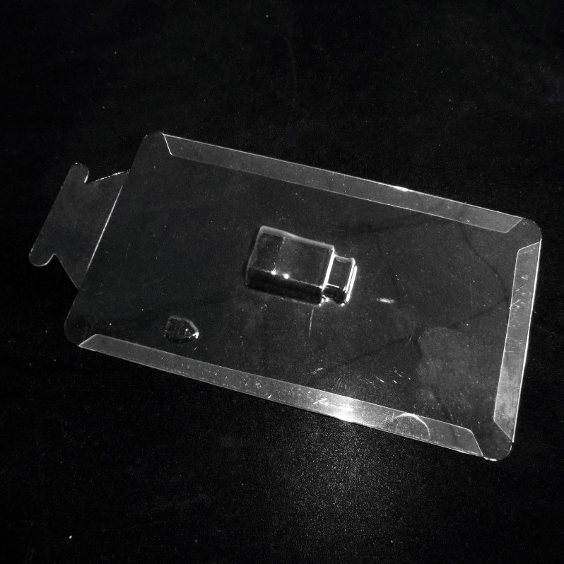 深圳厂jia：数据线吸塑包装 PET吸塑包装 折边插卡吸塑盒 塑料盒