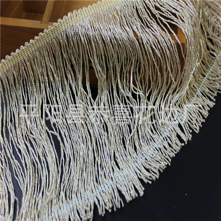 金银丝流苏排须