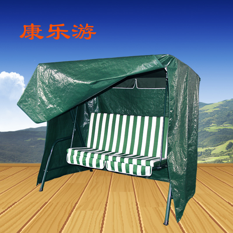 户外防雨防晒环保PE编织布休闲秋千椅罩 颜色可定制