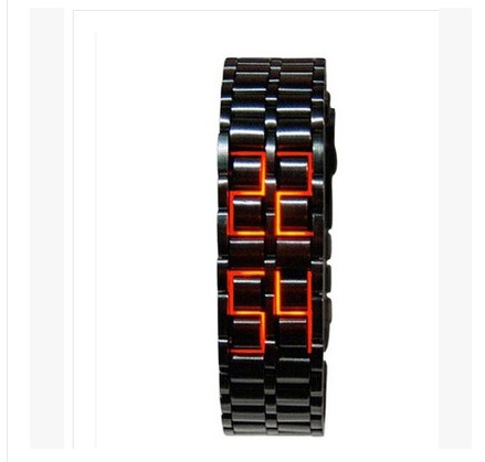 Business Solid Color Electronic Men's Watches display picture 2