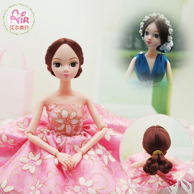 Car Doll Wedding Dress Doll Special Doll Head Lily Barbie Doll Head Cake Baking Body Doll Head Plate