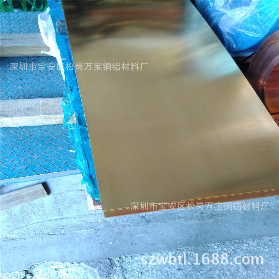 高精H65|H62黄铜板片 纯T2紫铜板块 TU1无氧红铜板 1m*2m超宽铜板