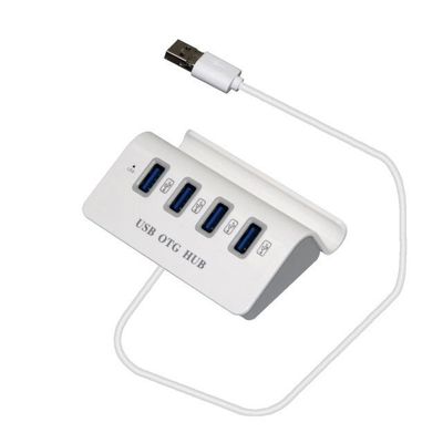 新款Micro OTG手机底座支架 OTG 电脑多口USB HUB 四口扩展集线器
