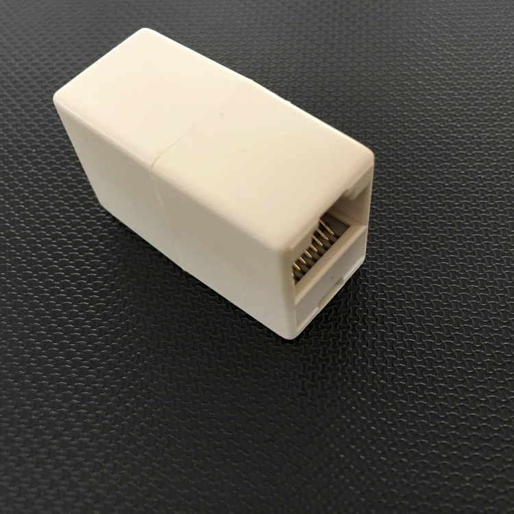 RJ45 network cable connector Network straight-through head 8P8C network cable connector network cable extension head network dual-through head