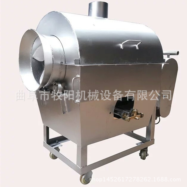 定做各种型号不锈钢滚筒炒货机