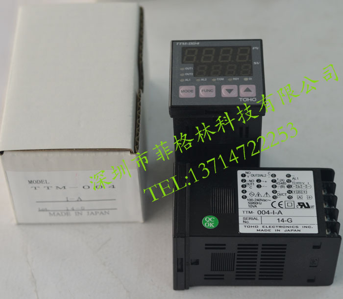 【实物拍照】TTM-004-I-A/TTM-004-I-AB 日本东邦TOHO 温控器议价