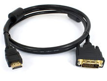 3米HDMI转DVI纯铜高清视屏线电脑电视显卡延长数据线转接头转接线