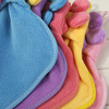 On behalf of coral velvet, hand towel Children's creative towel cartoon -style hand -wipe towel, sun flower wipe hand towel