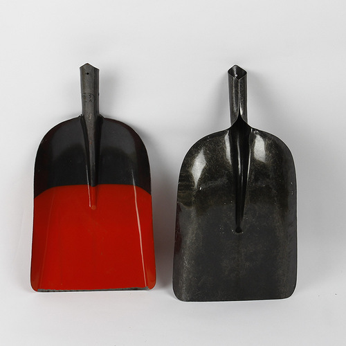 Linyi Hardware Wholesale No. 1 Square Industrial and Mining Large Coal Shovel Large Shovel Iron Grain Shovel Head Cleaning Garbage Shovel