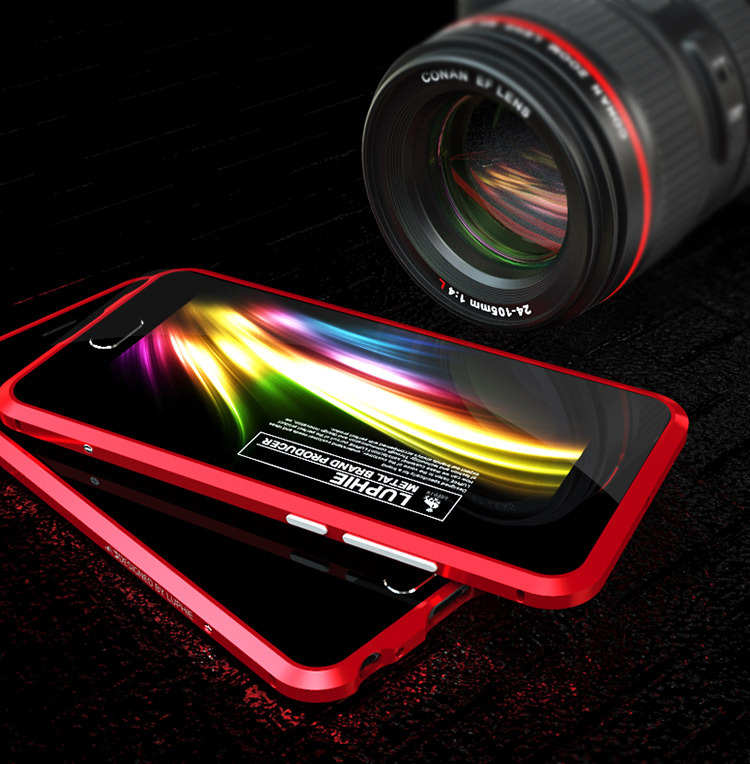 Luphie Blade Sword Slim Light Aluminum Bumper Metal Shell Case for MEIZU MX6