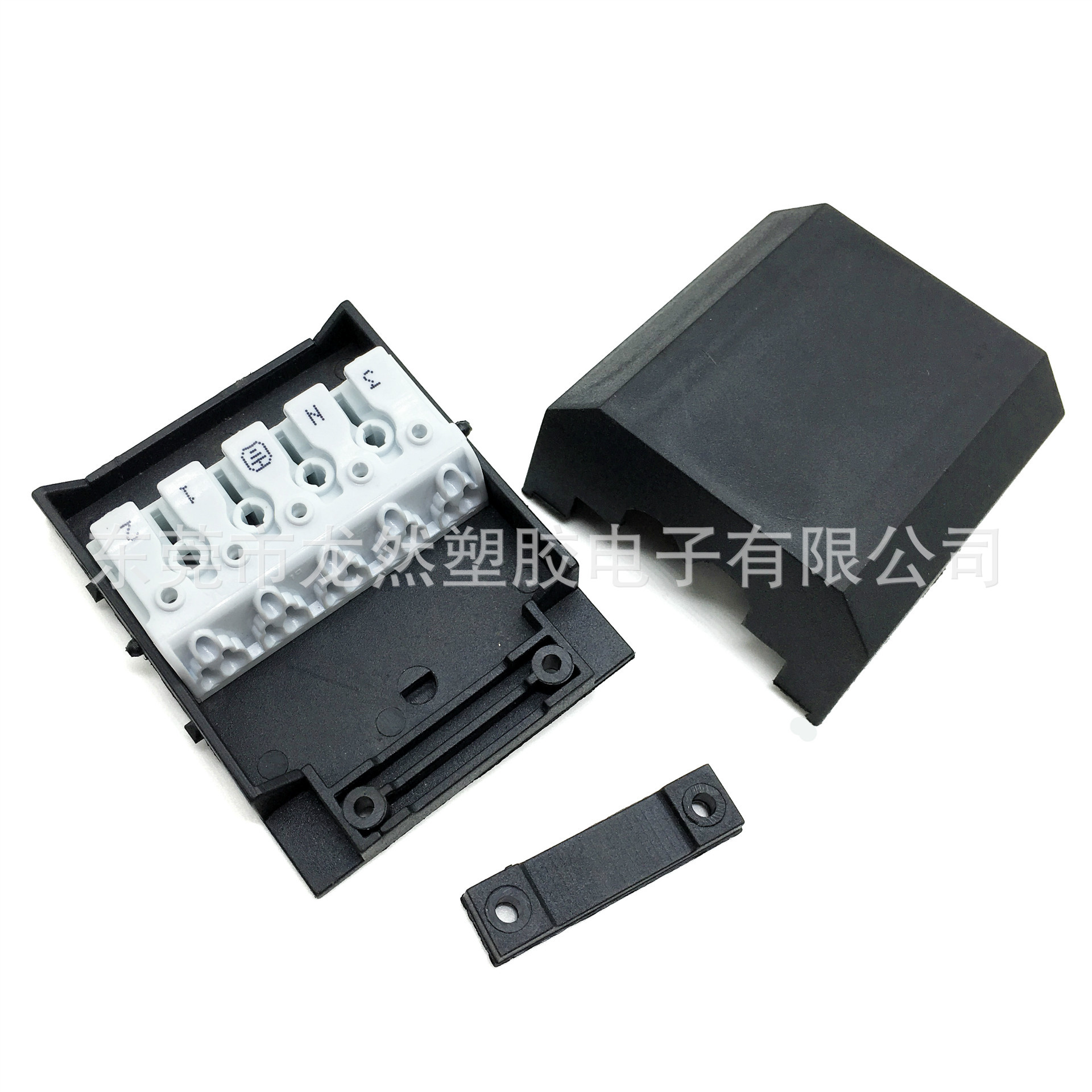 龙然厂家直销 塑胶防尘接线盒 塑料LR-Q4104 4位电缆接线盒