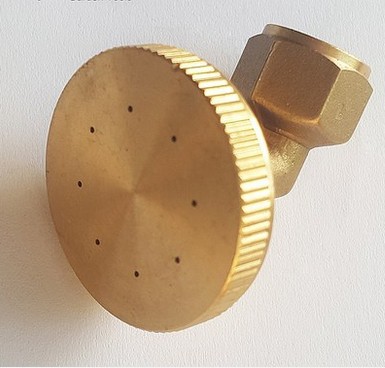Accesorios de rociador eléctrico rociador de pesticidas boquilla de ducha de cobre de 8 ojos delicada atomización agrícola boquilla de cobre de alta presión image 5