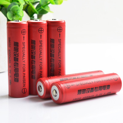 18650 锂电池 进口3.7v可充电强光手电专用厂家批发一件代发