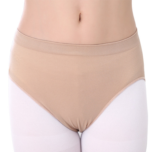 Children's dance underwear, girls' underwear, flat-angle flesh-colored summer adult professional dance bottoming examination invisible underwear