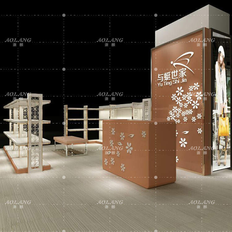 专卖店展柜_广州厂家女鞋专卖店展柜女鞋展示