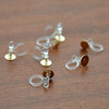 Plastic ear clips, accessory, no pierced ears