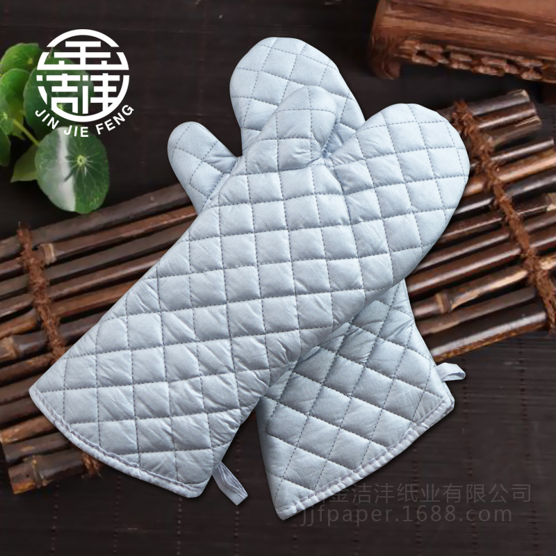 大中小号手套烘焙手套 加厚隔热 高温微波炉手套|ru