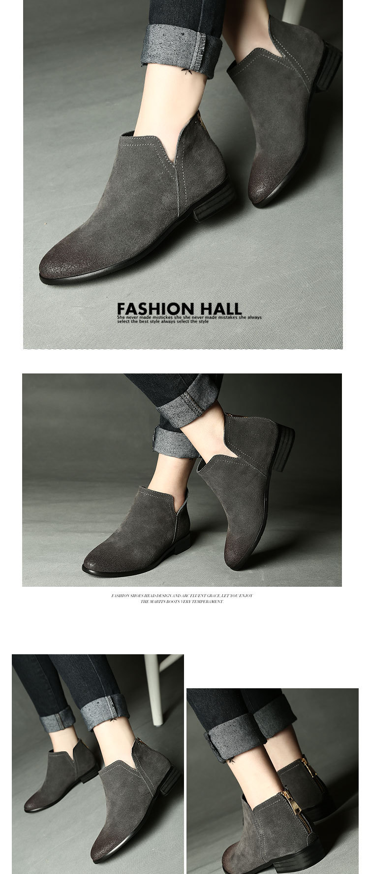 Bottes femme en En cuir - Ref 3354960 Image 17