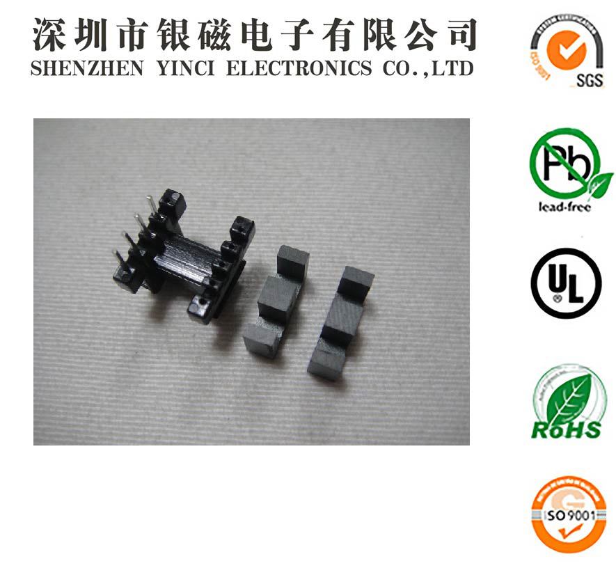 YC-EF-1210 5+5P配EF12磁芯变压器、电感线圈、塑胶骨架，