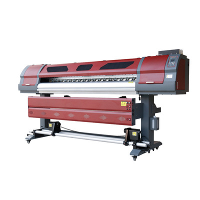 1.9米双喷头压电机皮革喷绘机 压电写真机 大幅面广告绘图机|ms