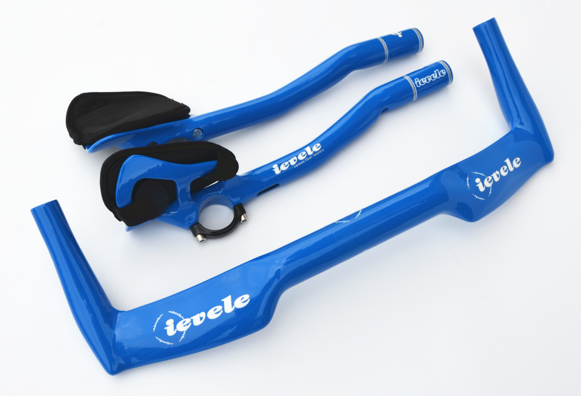 Full Carbon Fiber UD TT Time Trial Handlebar Track Bike Bar End TT Bend