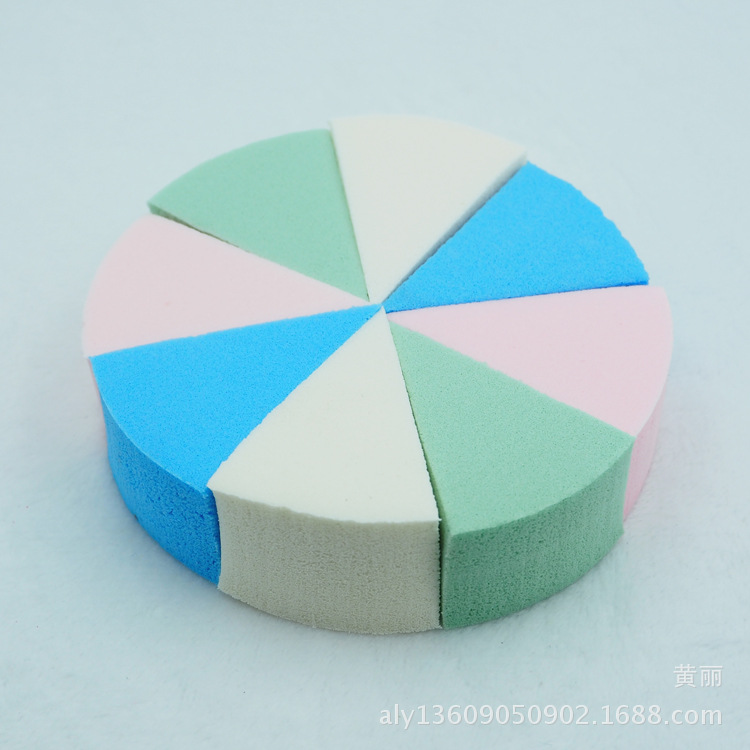 乳胶圆八切粉扑1