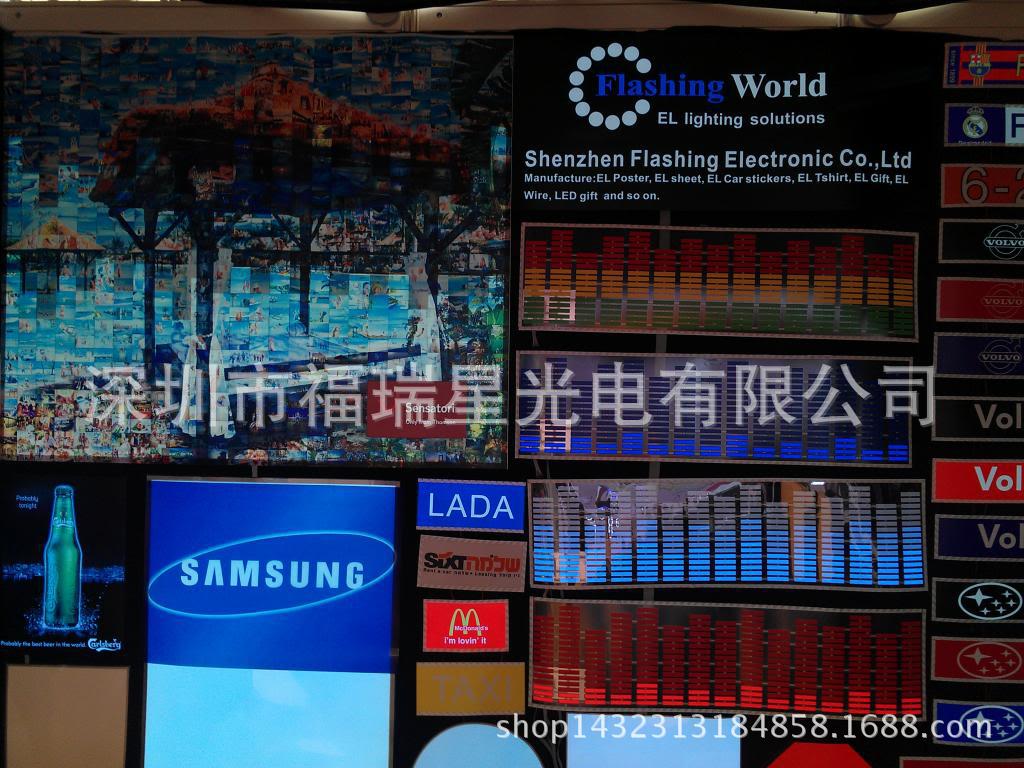 厂家生产EL冷光广告EL冷光背光广告灯箱el发光广告冷光片EL发光片-阿里巴巴