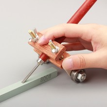 木工雕刻刀磨刀器 模型刀皮具修刀篆刻刀 橄榄核雕刀磨刀工具定角