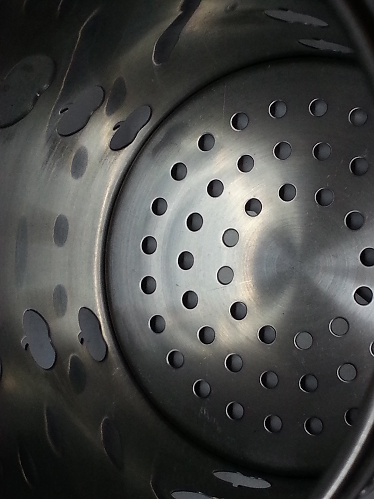 Factory direct sales of stainless steel chopstick cages, apple seat punching chopstick buckets, restaurant tableware buckets, cookware buckets detail image 6