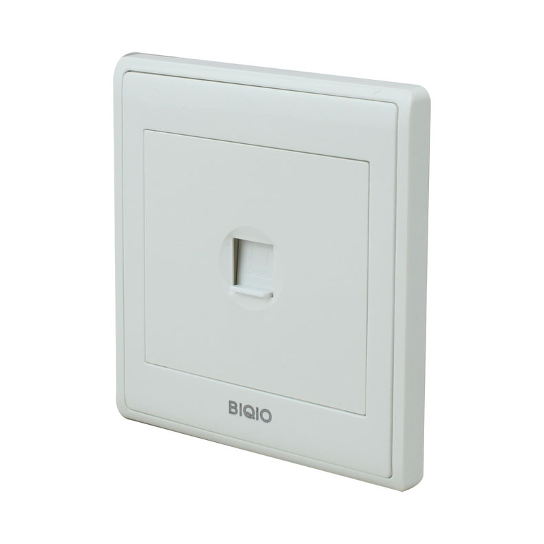 A3-016/C1 网络插座 RJ45电脑面板家用 网线信息墙壁插座