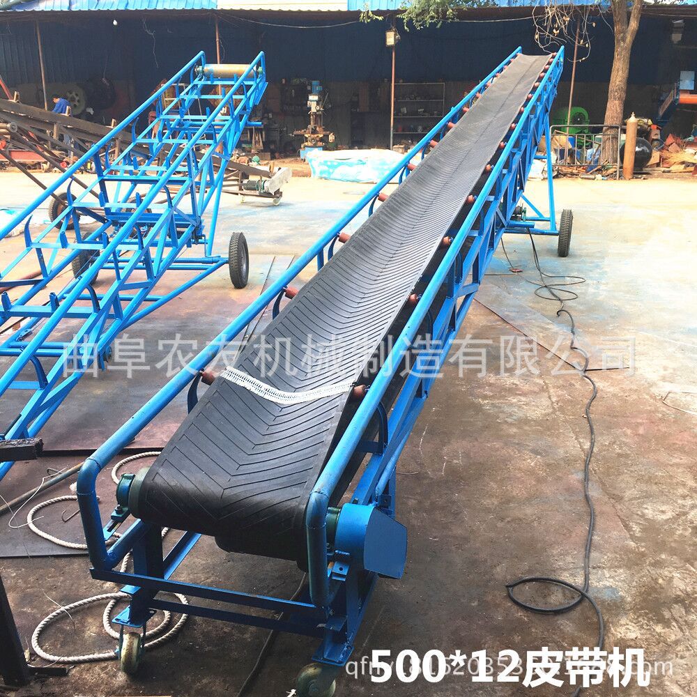 桶装水格挡式皮带输送机 非标自动化生产线