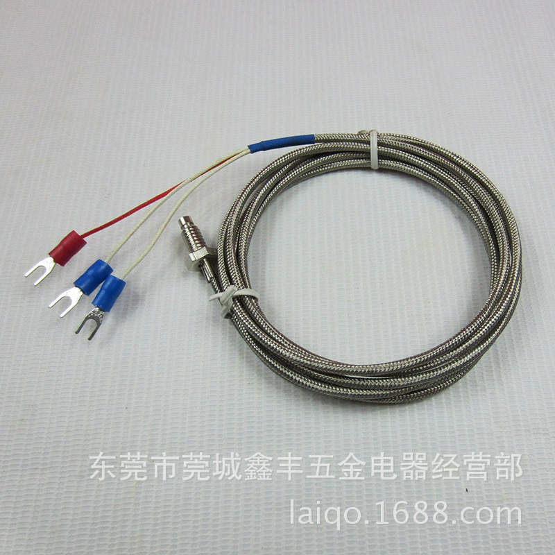 Тип стекло-сердечника сопротивления платины термального сопротивления PT100 стекло-датчик температуры волокна может раскрыть билет роста налога 16%