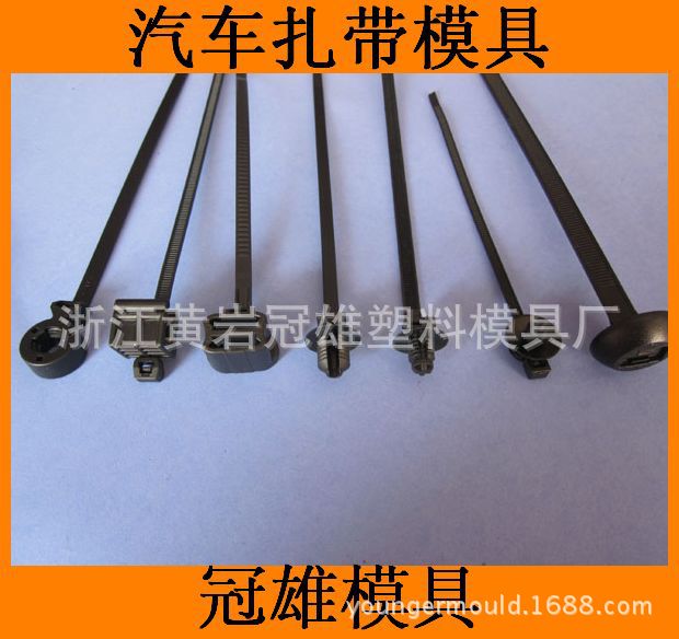 供应尼龙扎带模具 塑胶汽车扎带模具