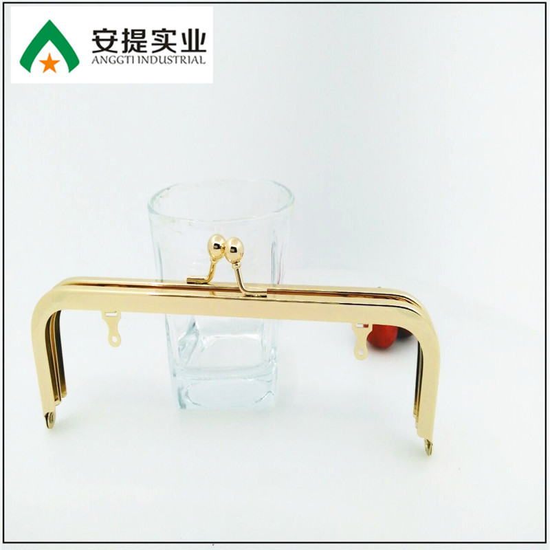 欧美风格晚装包口金 钱包夹子 皮包口架  手袋包五金配件