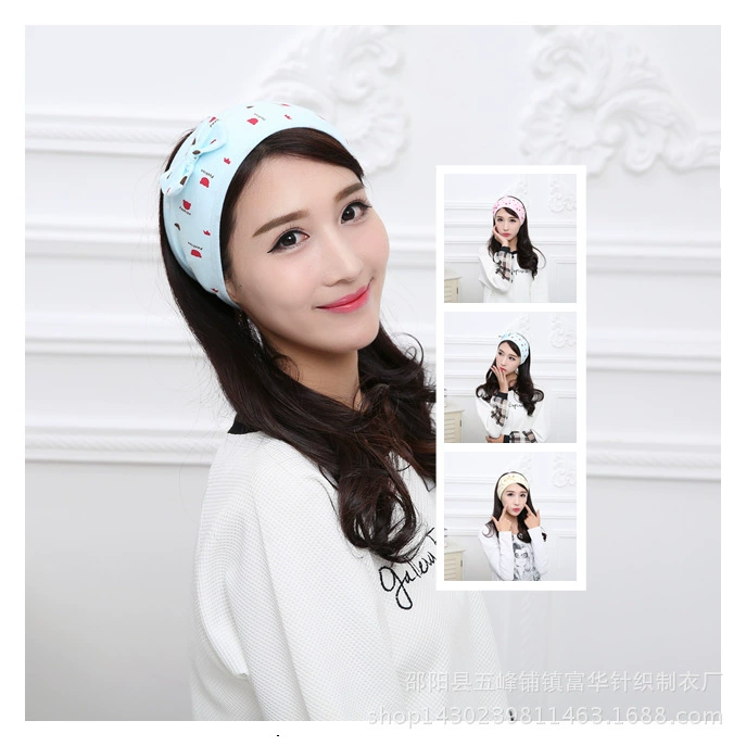 Cotton breathable postpartum scarf for young mother with bow for pregnant, direct factory sales