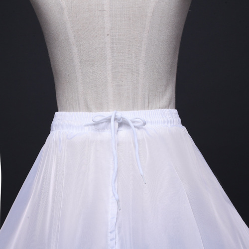 Bust six steel rings fluffy elastic waist wedding dress prom performance petticoat six steel rings lined Cos wholesale