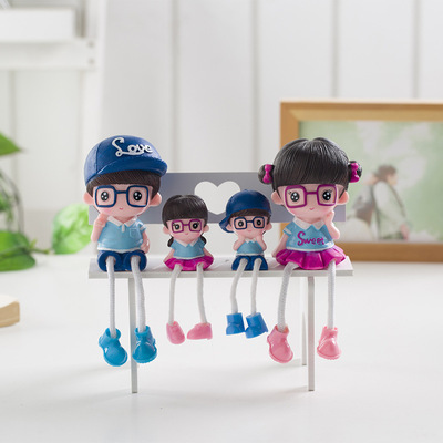 colour glasses A new year gift Vinyl character originality Crafts ornaments manual Coloured drawing Decoration wholesale