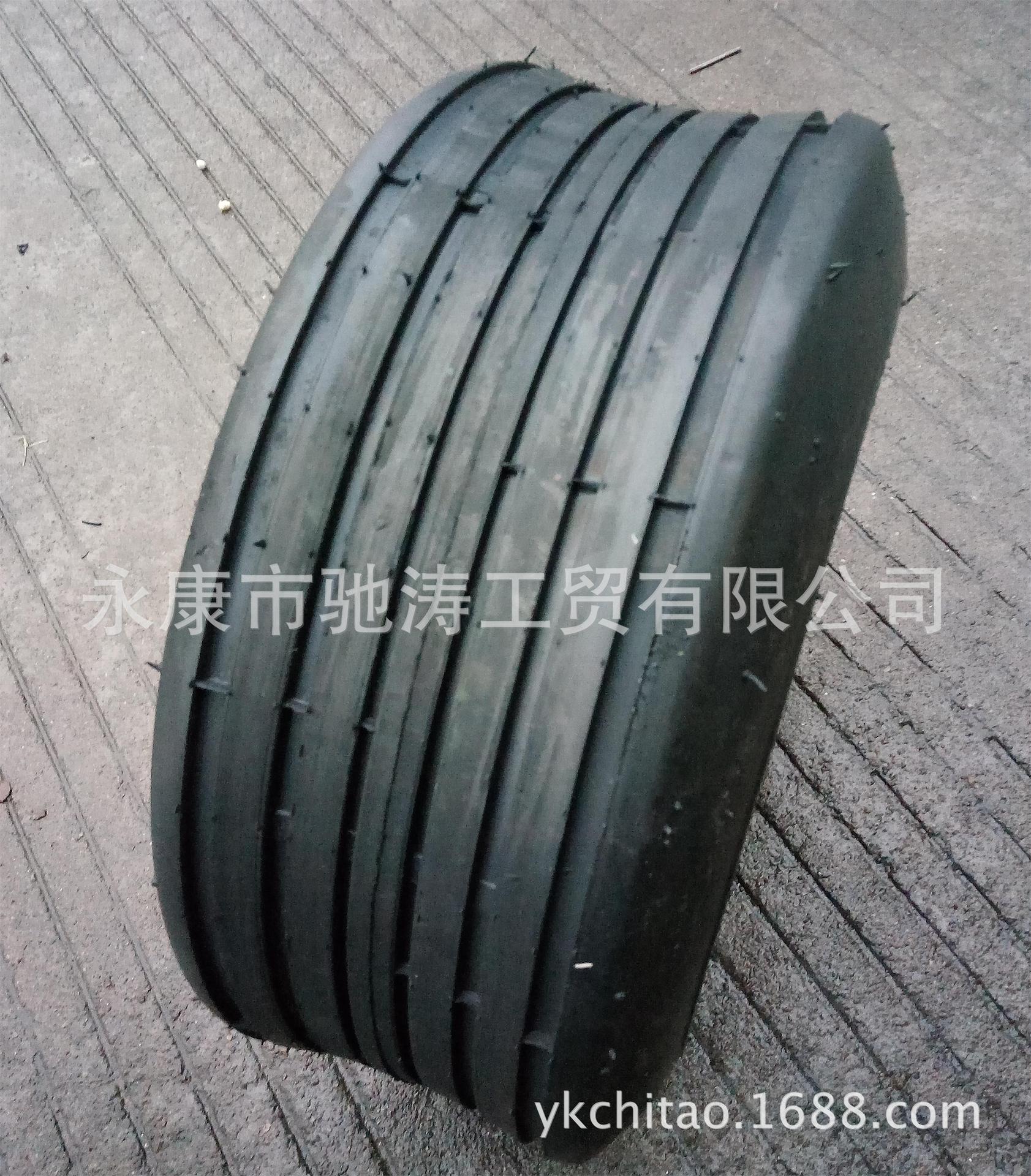 手推车轮胎6寸哈雷轮胎15*6.00-6真空胎 割草机轮胎6寸直纹胎