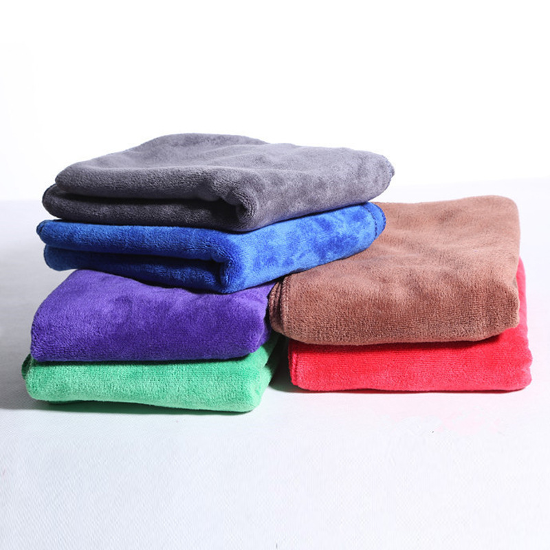 Car wash towel brushed thickened car microfiber large thickened absorbent car towel car wash