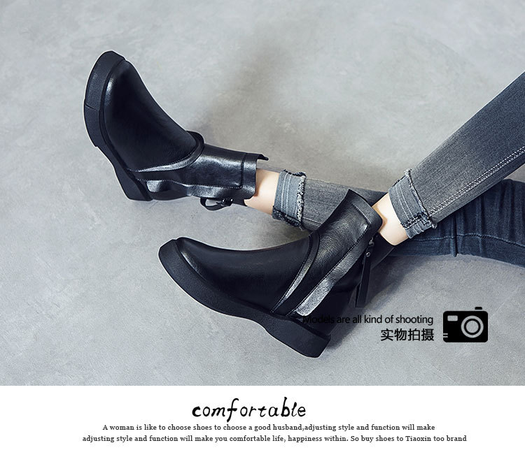 Bottes femme en PU artificiel - Ref 3354931 Image 20