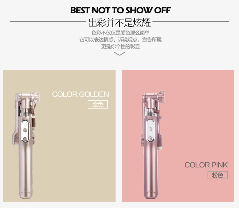 Stick selfie en Acier inoxydable - Ref 3386622 Image 6