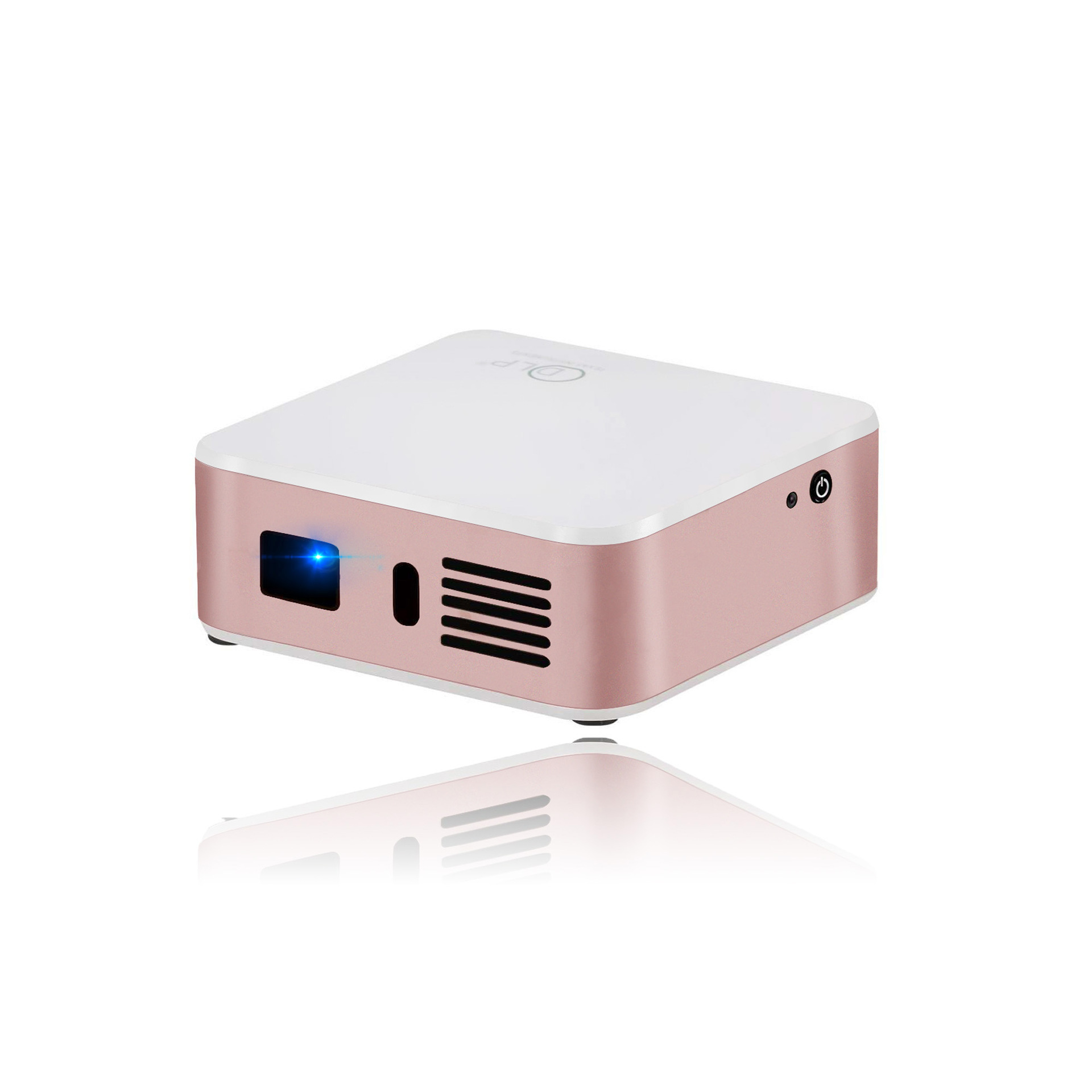 intelligence Mini projector 4 Nuclear Android WIFI Film and TV mobile phone Projector Projector household high definition