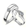 Wedding ring suitable for men and women for beloved, Korean style, wholesale