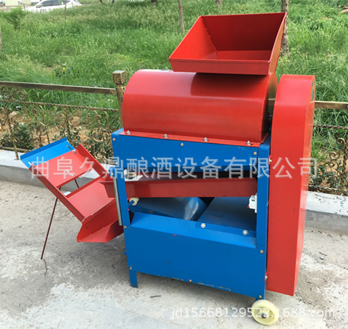 铜芯电机带动板栗脱蓬机去刺机 小型板栗脱蓬机