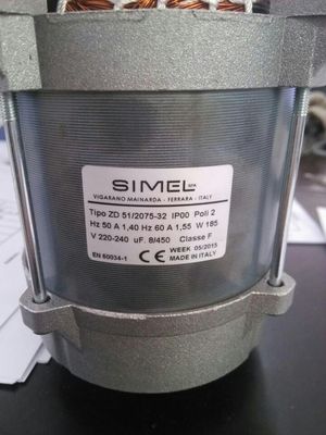 SIMEL ZD 51/2075-32 185W motor electrical machinery btg20 Decker burner parts