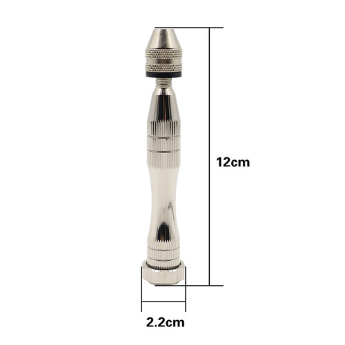 Tang's Hand Twist Drill Set Mini Wenwan Manual Punch Mini Black Hand Twist Drill Bodhi Punch Tool