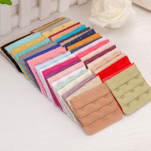 三排三扣不锈钢文胸延长扣 三排3扣内衣加长搭扣 无包装 厂家直销